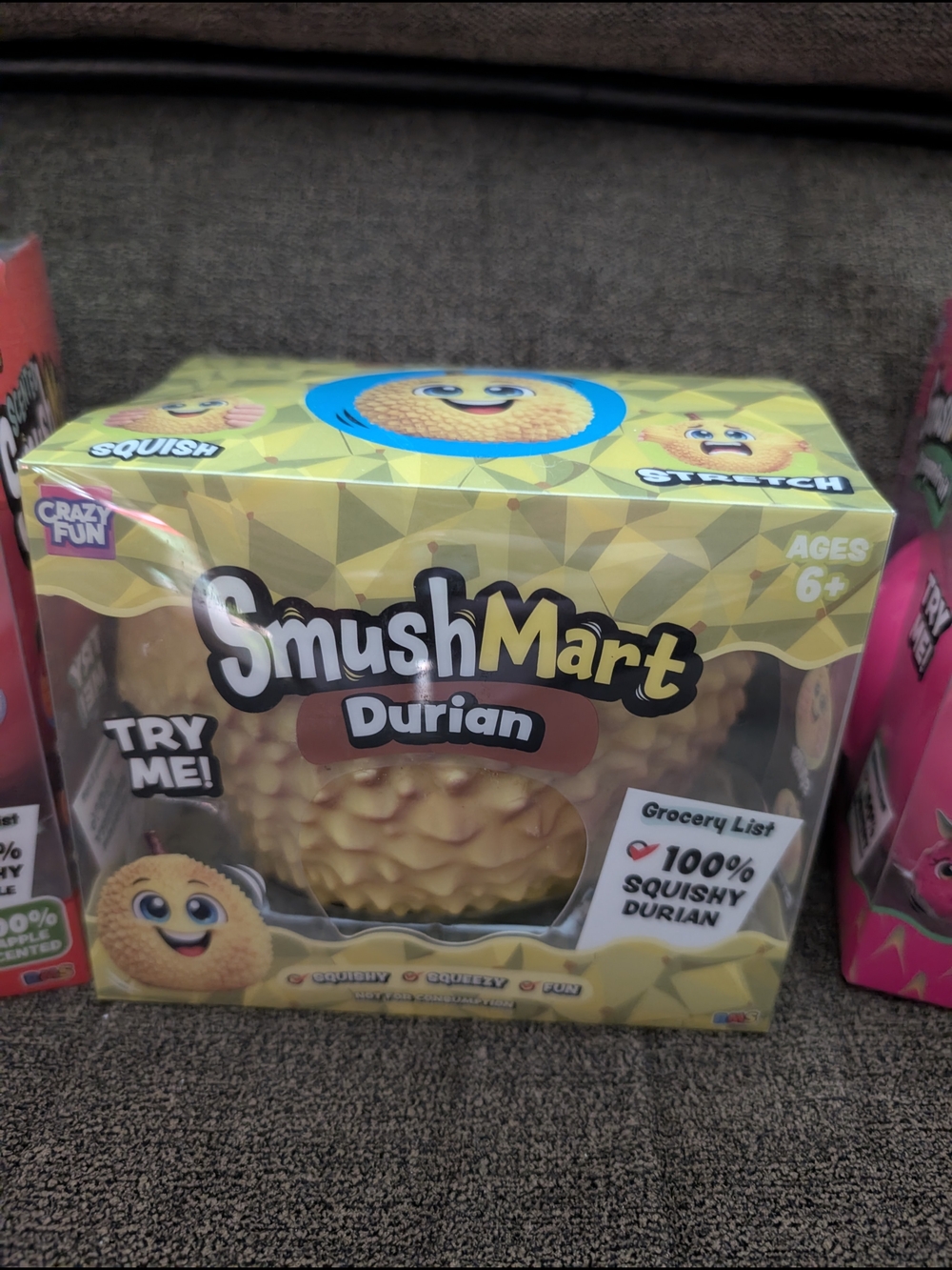 Smushmart Scented Red Apple, Durian & Dragon Fruit - Picture 3 of 4
